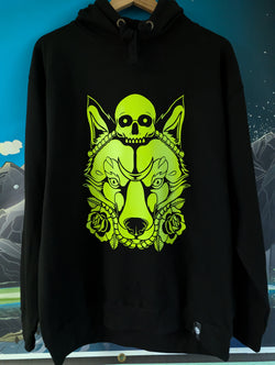 Skull Fox Hoodie (Halloween edition) Street Panda Clothing